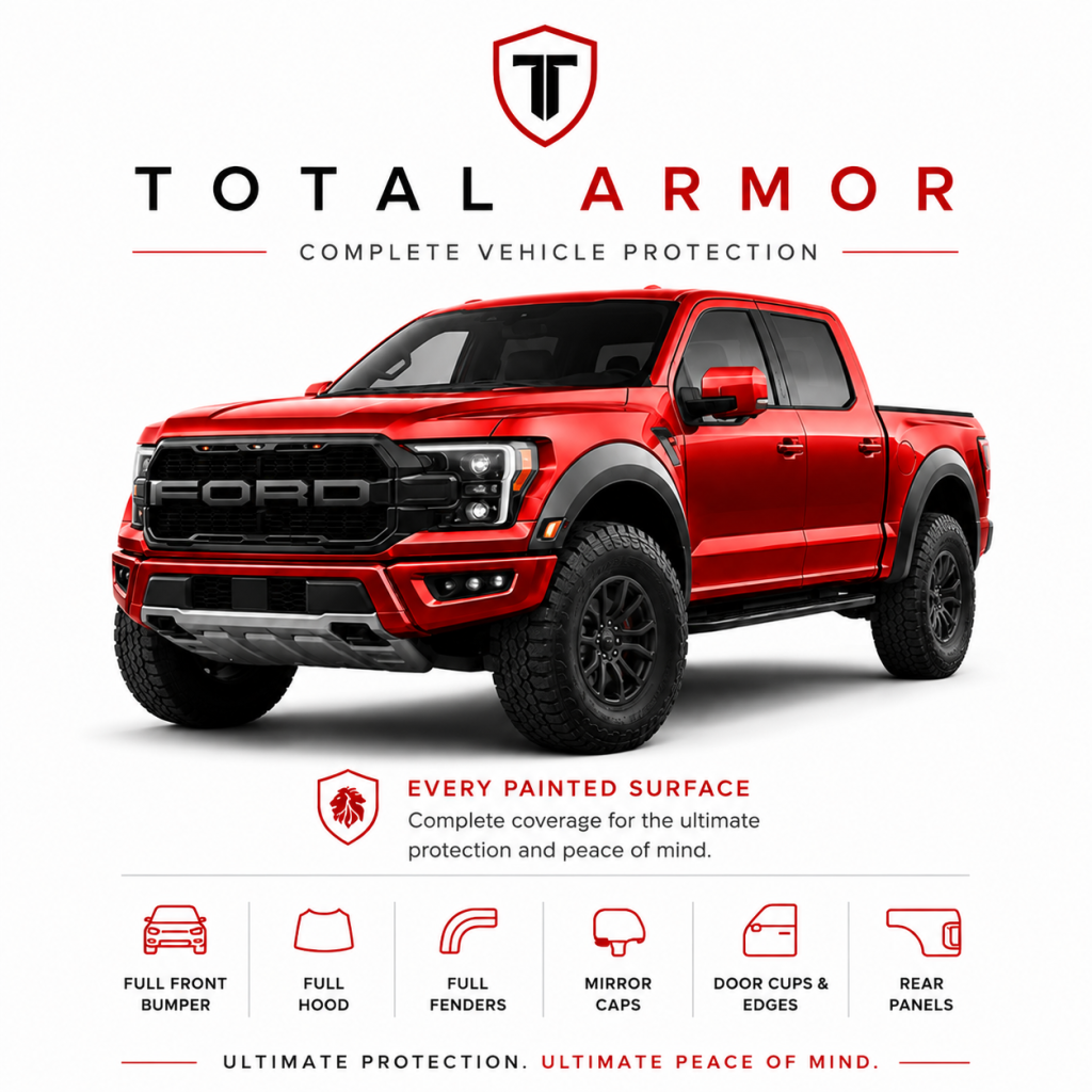 Total Armor full vehicle PPF package in San Antonio